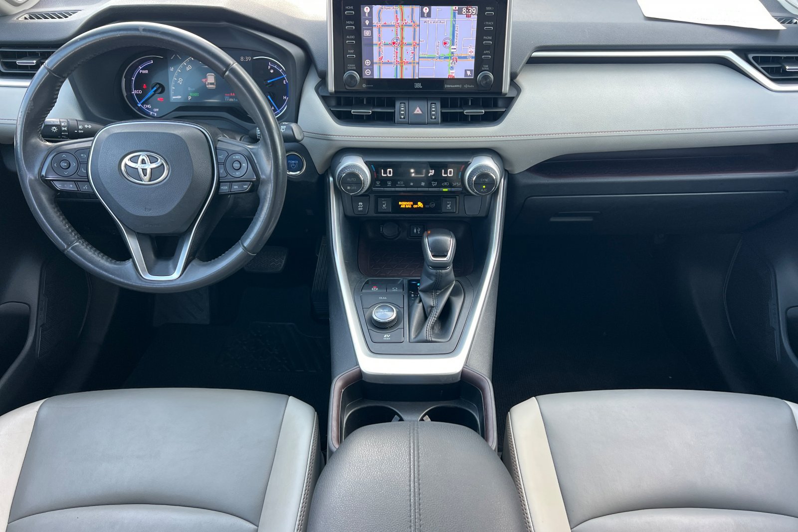 Certified Used 2019 Silver Sky Metallic Toyota Hybrid Limited image 13