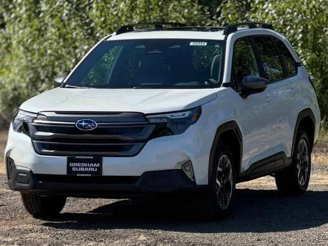New 2026 CRYSTAL WHITE PEARL Subaru Premium image 3