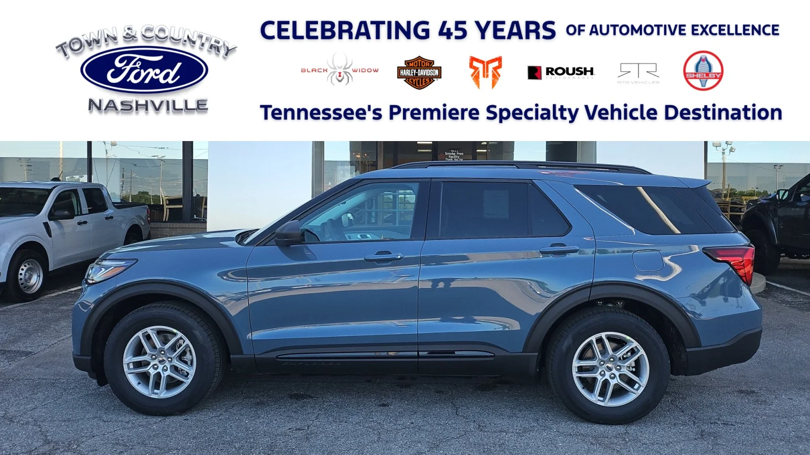 New 2026 Vapor Blue Metallic Ford Active RWD image 1