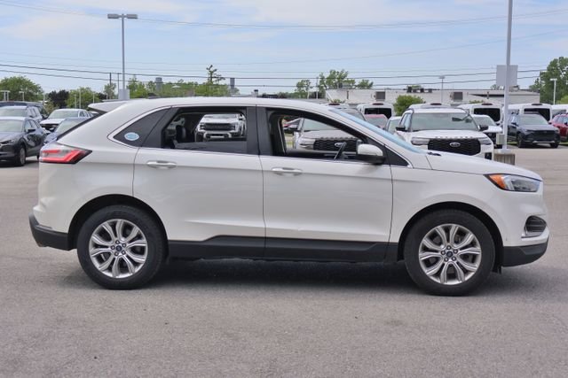 Used 2022 White Ford Titanium image 8