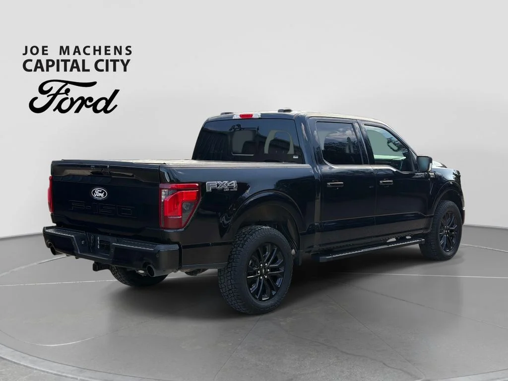 Used 2025 Agate Black Metallic Ford XLT image 5