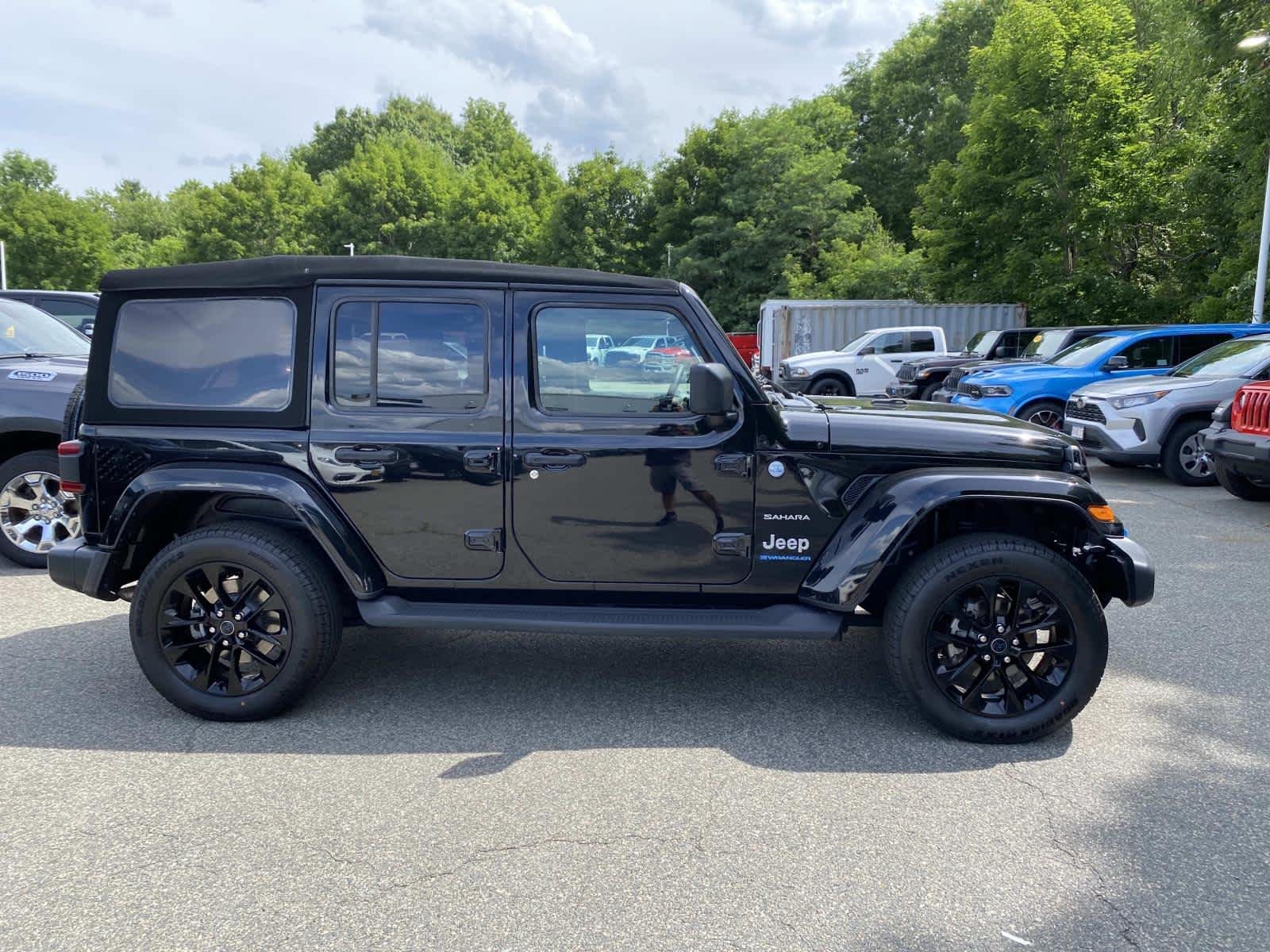 Certified Used 2024 Black Clearcoat Jeep Sahara image 2