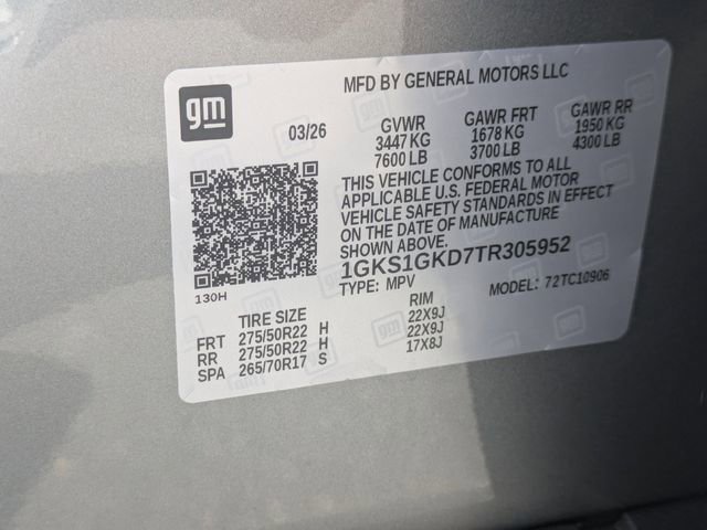 New 2026 Sterling Metallic GMC Elevation image 38