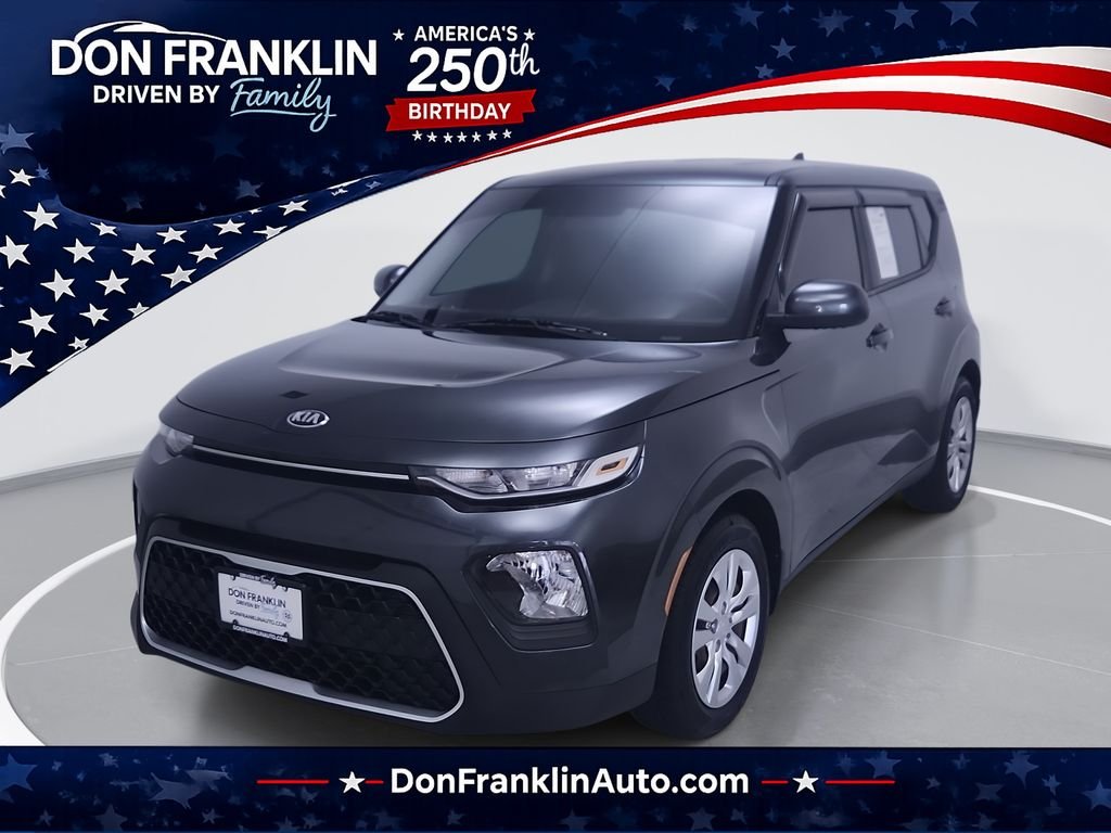 Used 2020 Gray Kia LX image 1