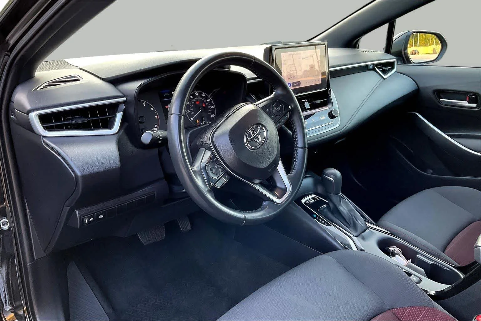 Certified Used 2025 Midnight Black Metallic Toyota SE image 17
