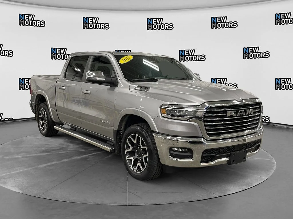 Used 2025 Billet Silver Metallic Ram Laramie image 7