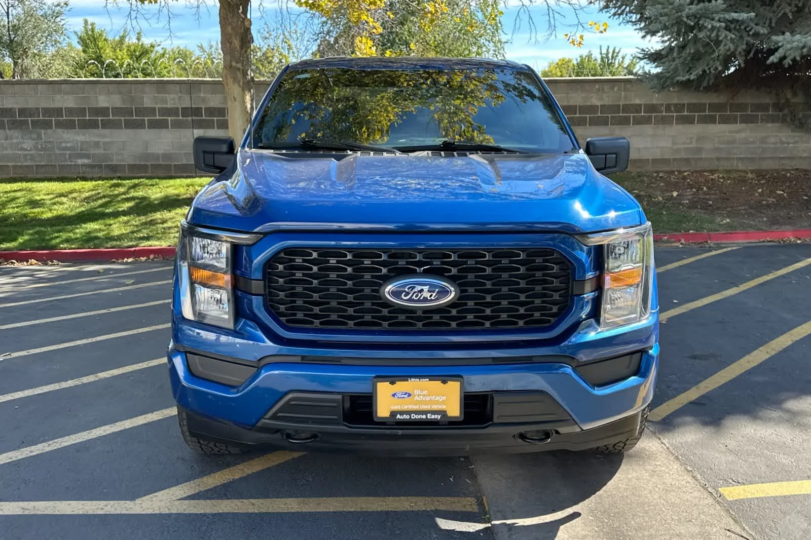 Certified Used 2023 Atlas Blue Metallic Ford XL image 2