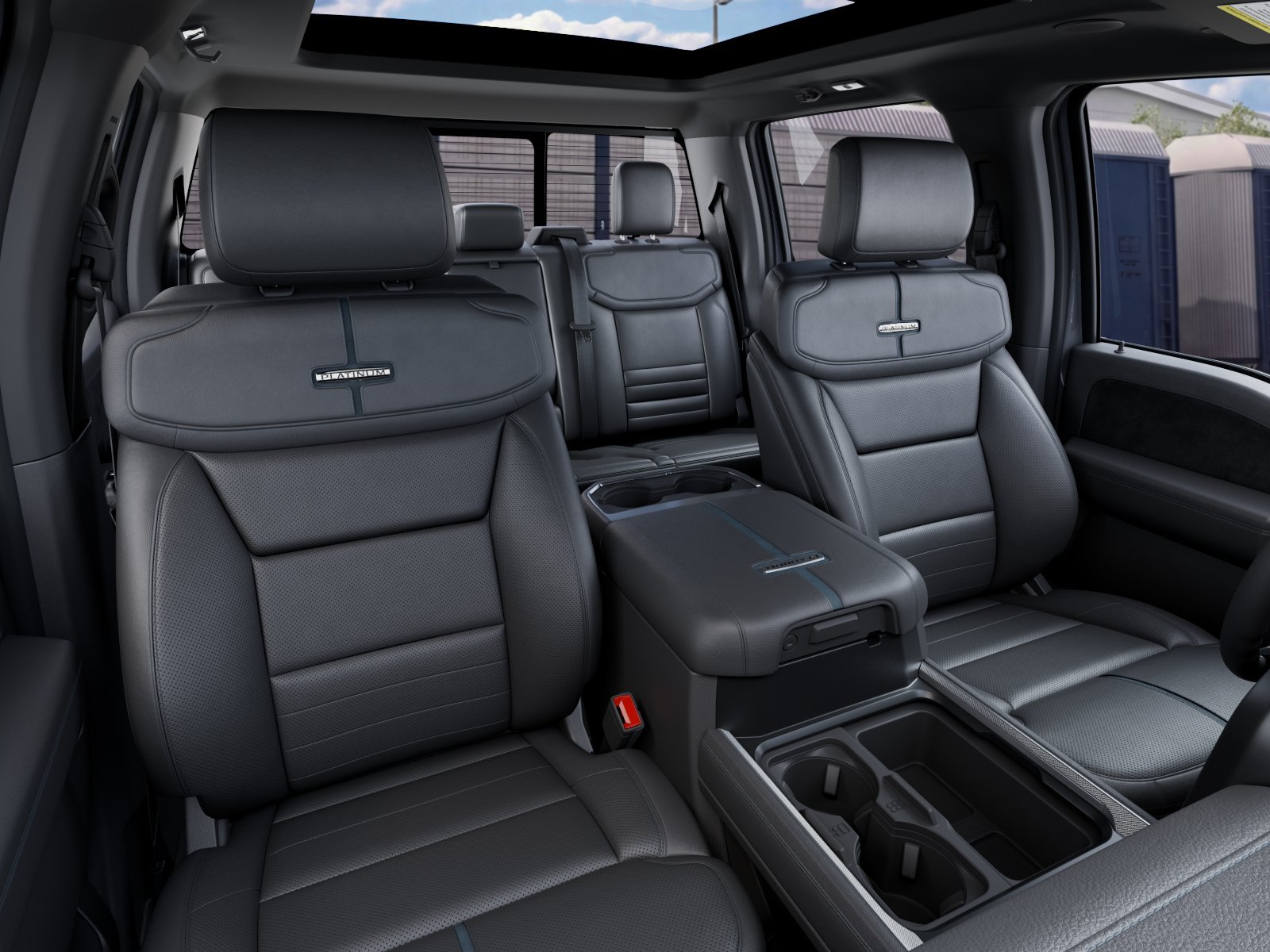 New 2027 Glacier Gray Metallic Tri-Coat Ford Platinum image 11
