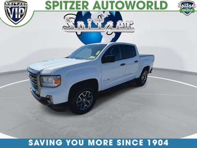 Used 2021 SUMMIT WHITE GMC 4WD AT4 w/Leather image 4