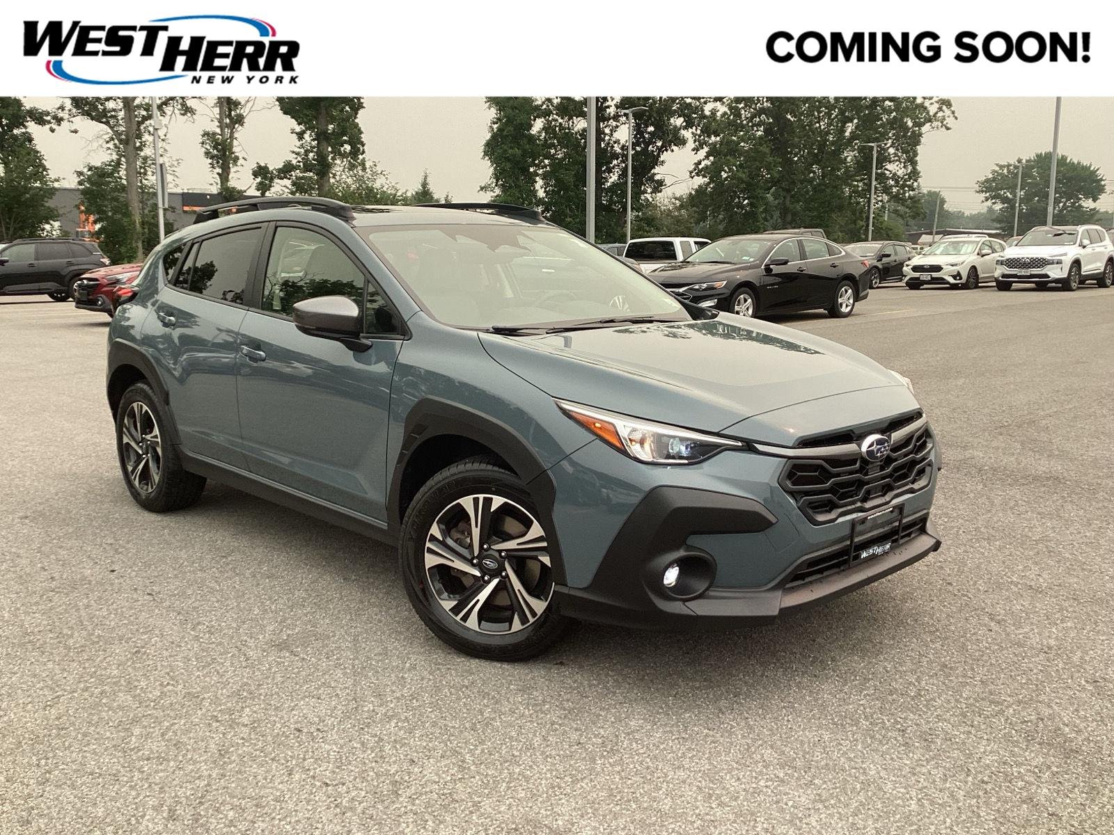 Certified Used 2024 Offshore Blue Metallic Subaru Premium image 1