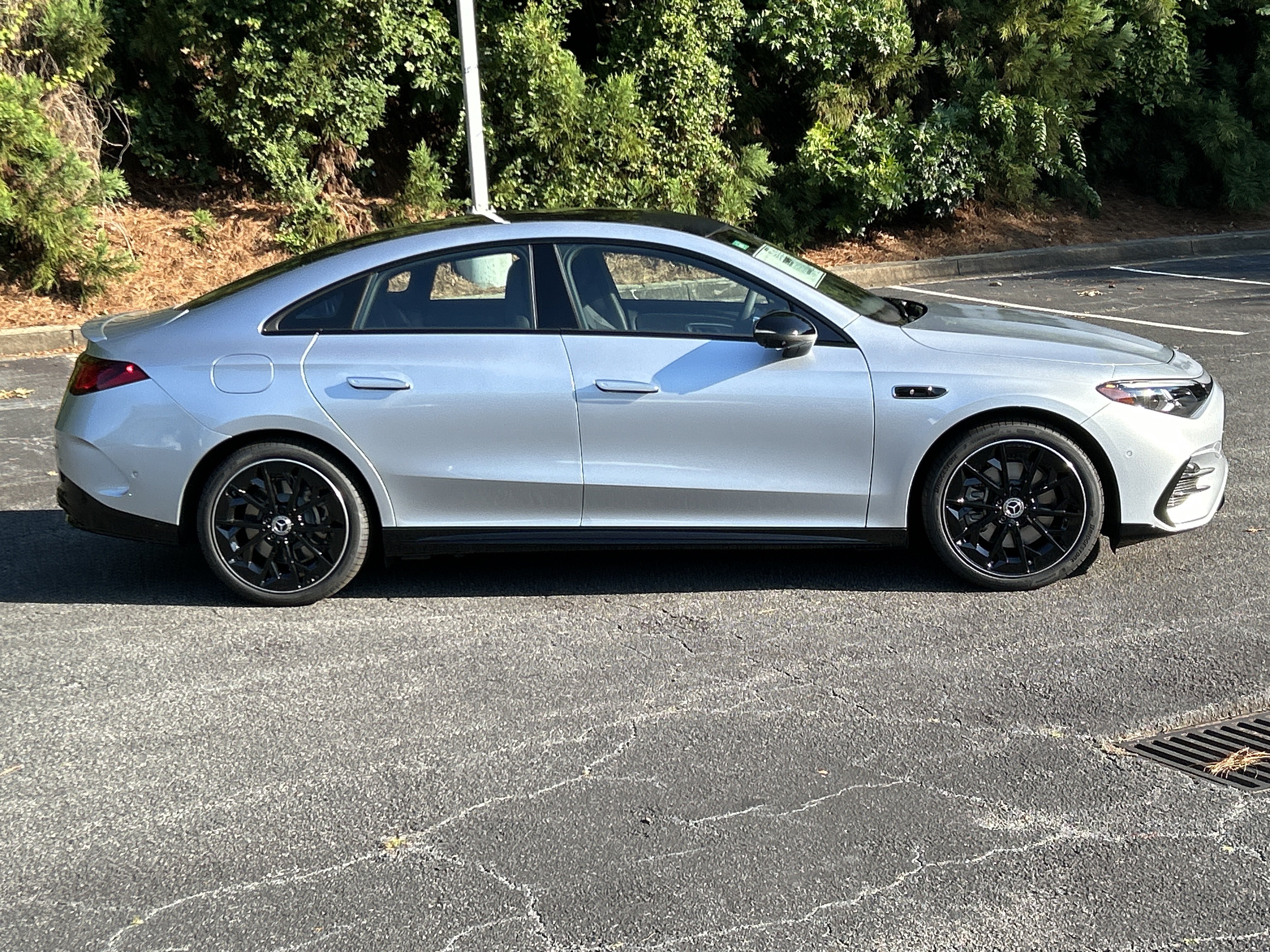New 2027 Cirrus Silver Metallic Mercedes-Benz CLA 250+ Electric Sedan image 5