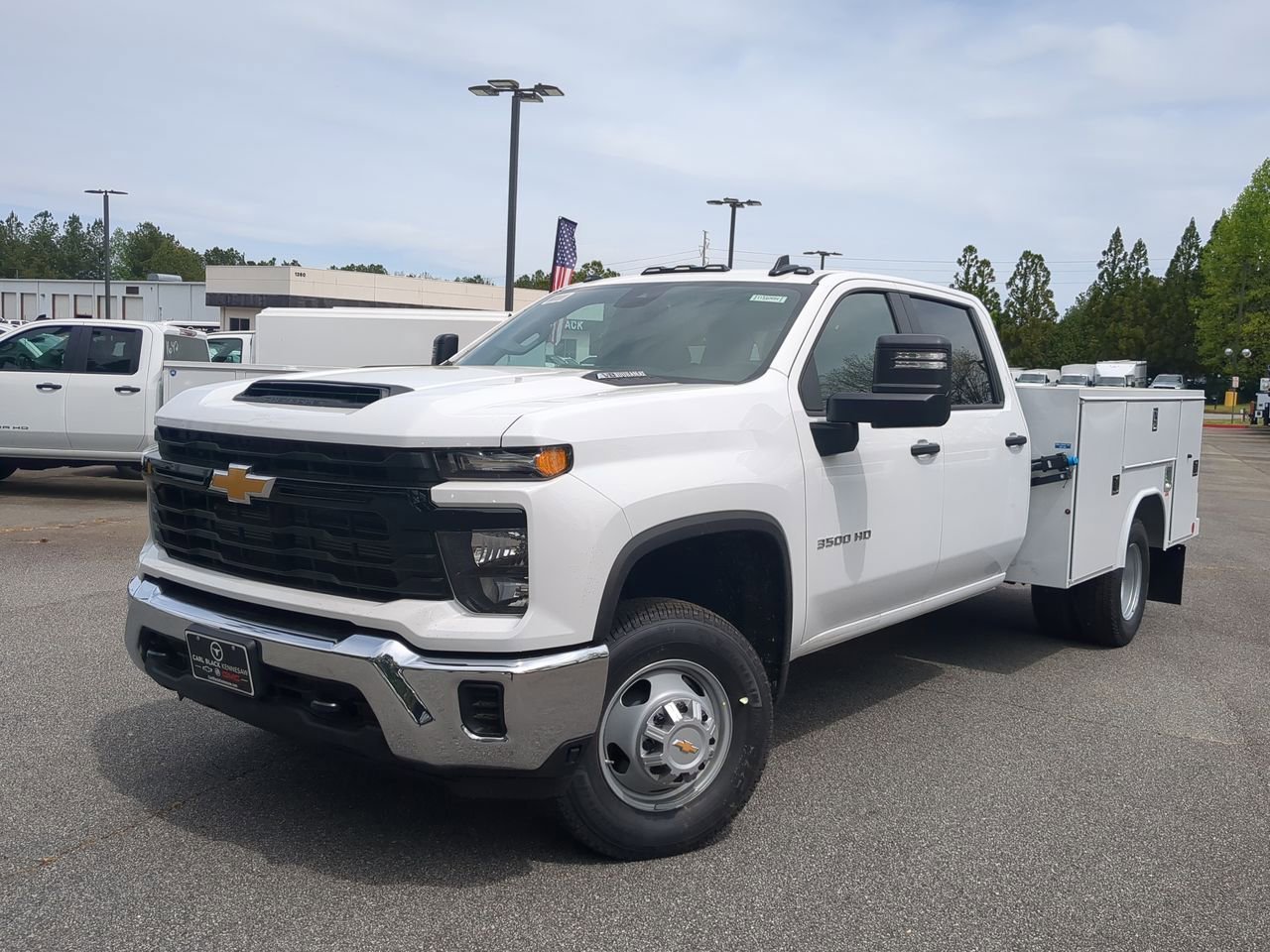 New 2026 Summit White Chevrolet Work Truck image 1