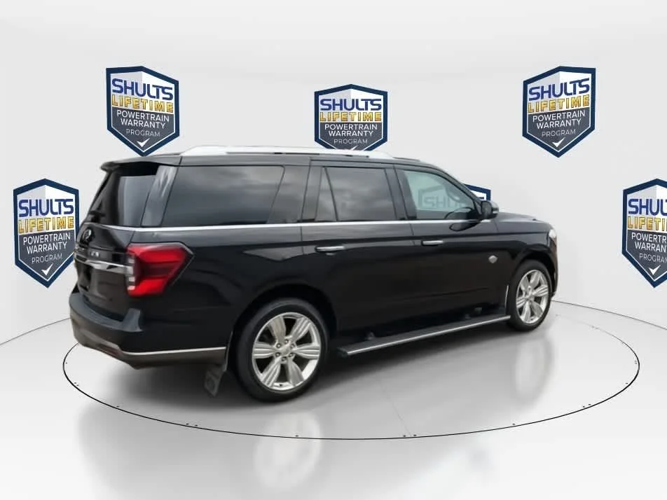 Used 2022 Agate Black Metallic Ford King Ranch image 8