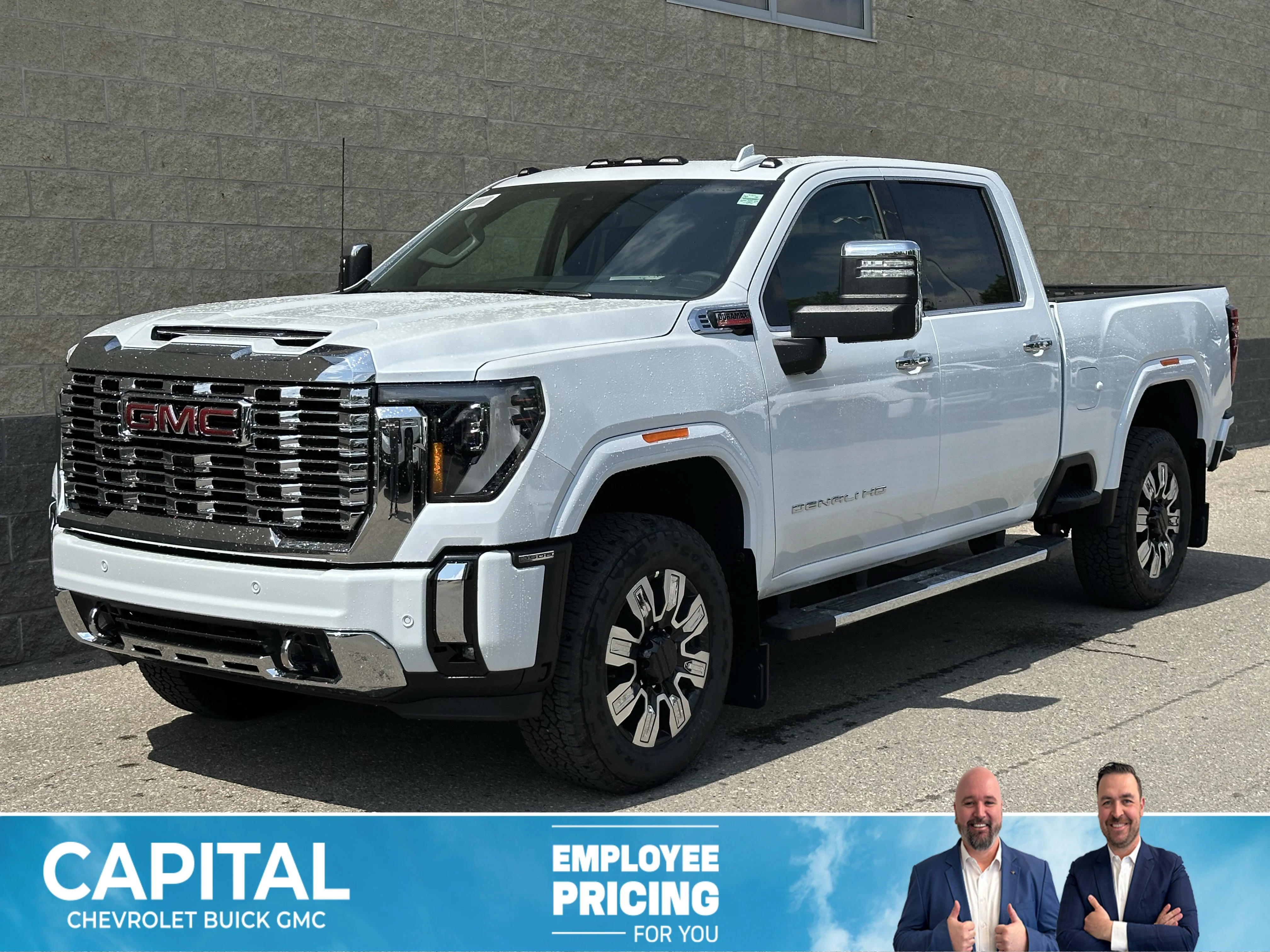New 2026 Polar White Tricoat GMC Denali image 1