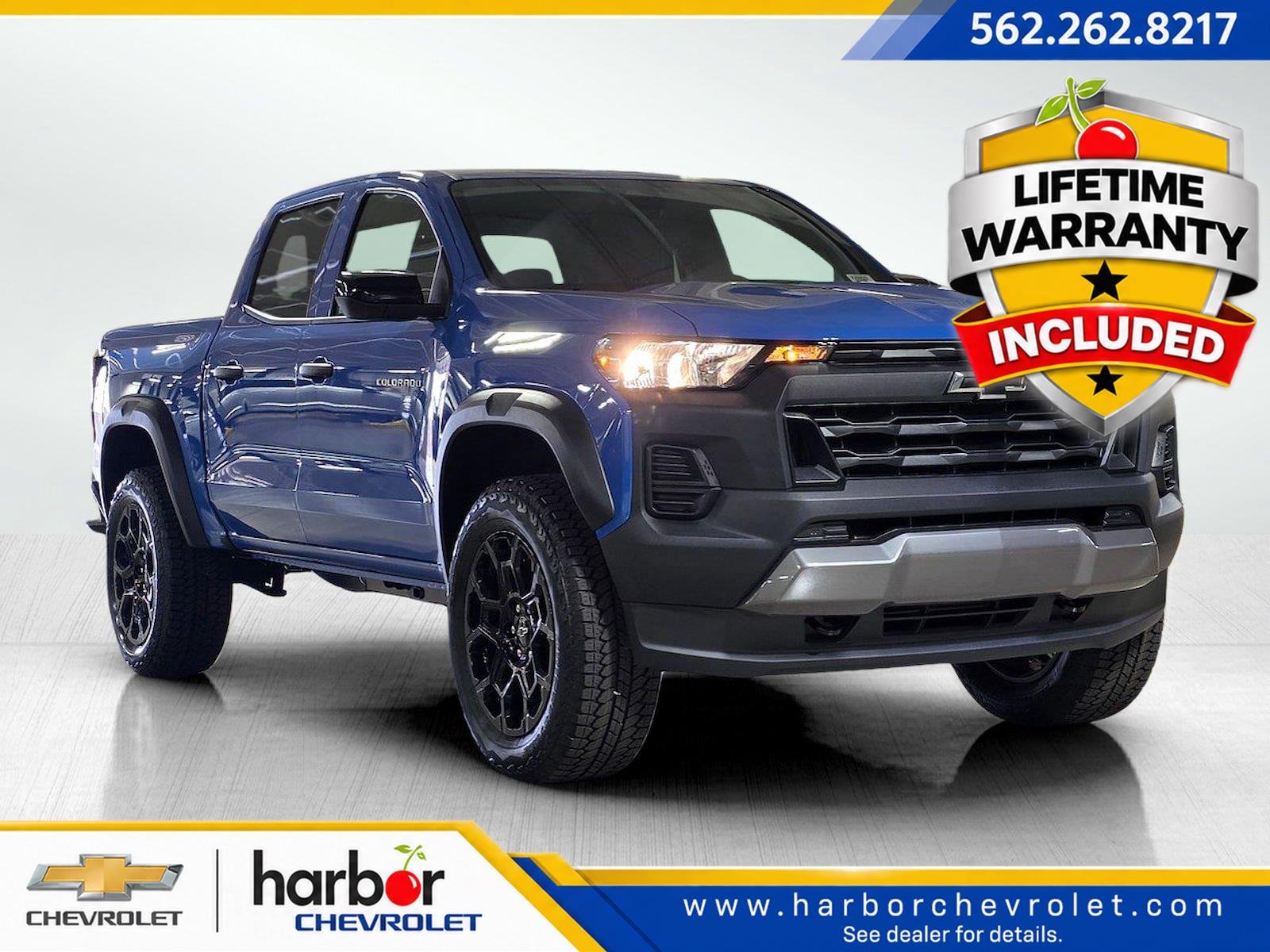New 2026 Reef Blue Metallic Chevrolet Trail Boss image 1