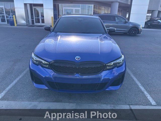 Used 2022 Portimao Blue Metallic BMW M340i xDrive image 1