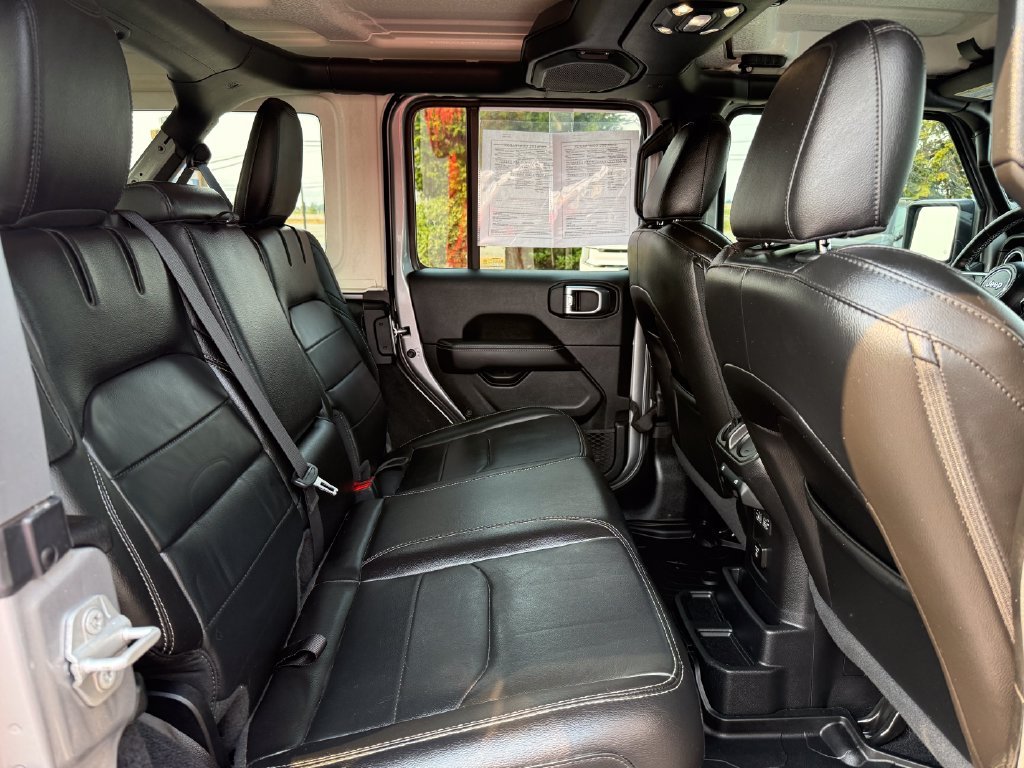 Used 2021 Silver Jeep Unlimited Sahara 4xe image 14