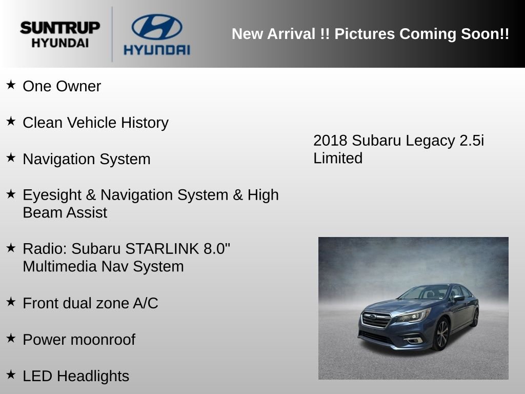 Used 2018 Twilight Blue Metallic Subaru 2.5i image 6