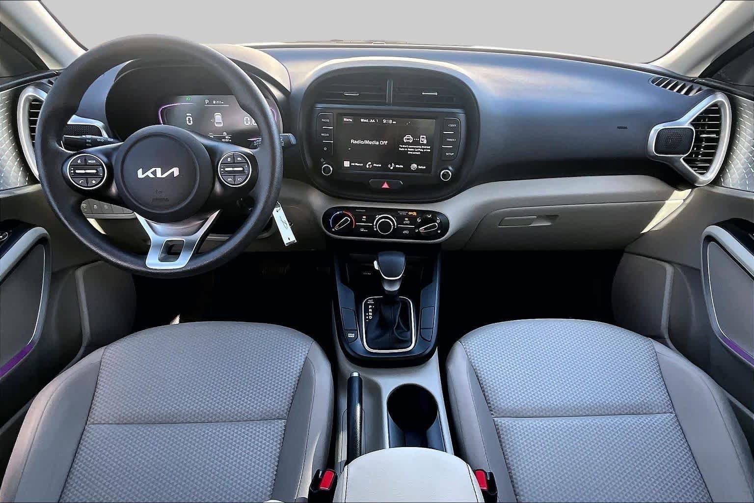 Used 2023 Fusion Black Kia LX image 14