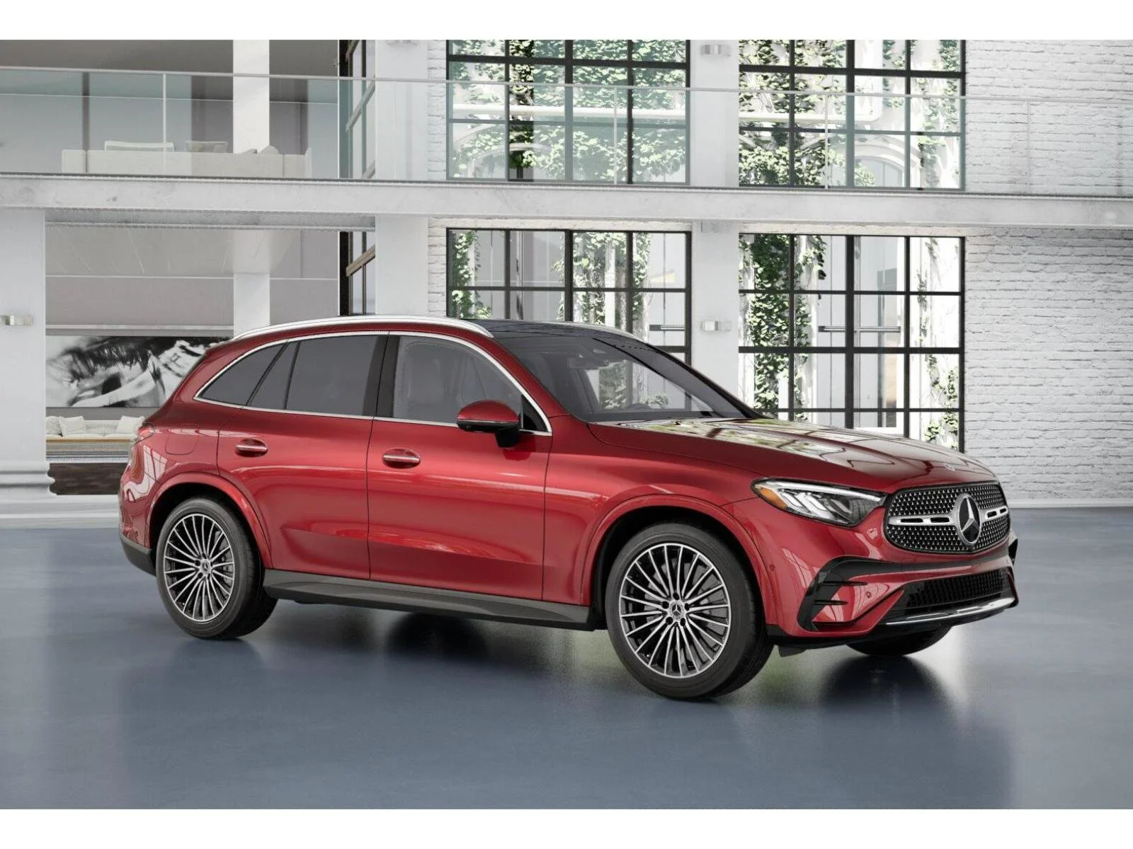 New 2026 MANUFAKTUR Patagonia Red Metallic Mercedes-Benz GLC 300 image 13
