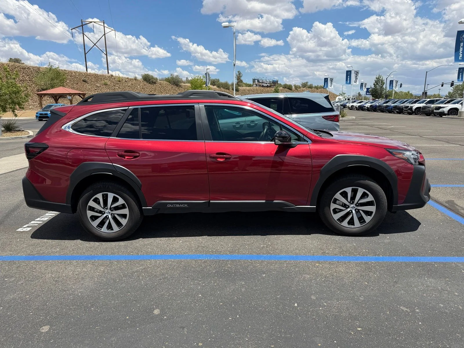 Used 2025 Red Subaru Premium image 4