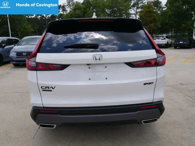 New 2026 Platinum White Pearl Honda 2WD Sport-L Hybrid image 4