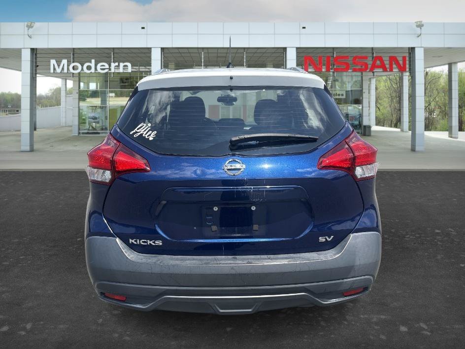 Used 2019 Deep Blue Pearl/Fresh Powder Nissan SV image 4