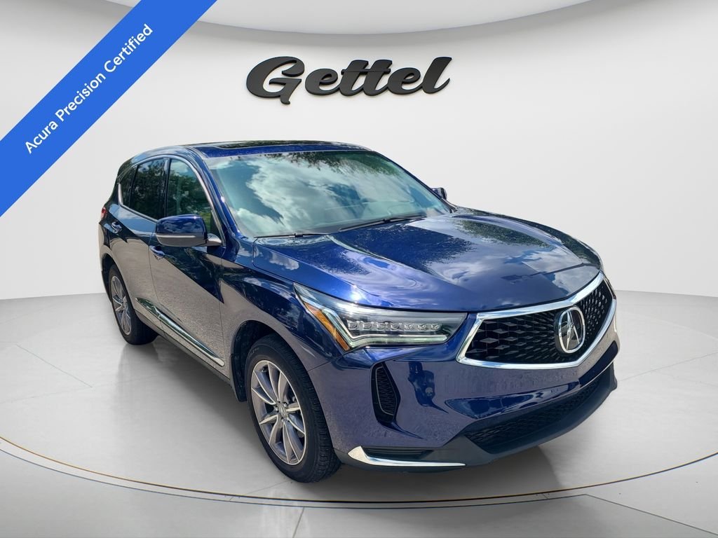 Certified Used 2023 Fathom Blue Pearl Acura TECH image 3