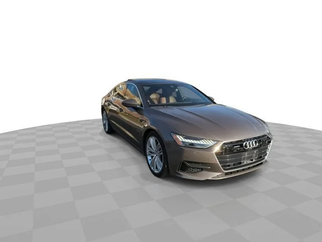 Used 2019 Soho Brown Metallic Audi 3.0T Premium Plus image 2