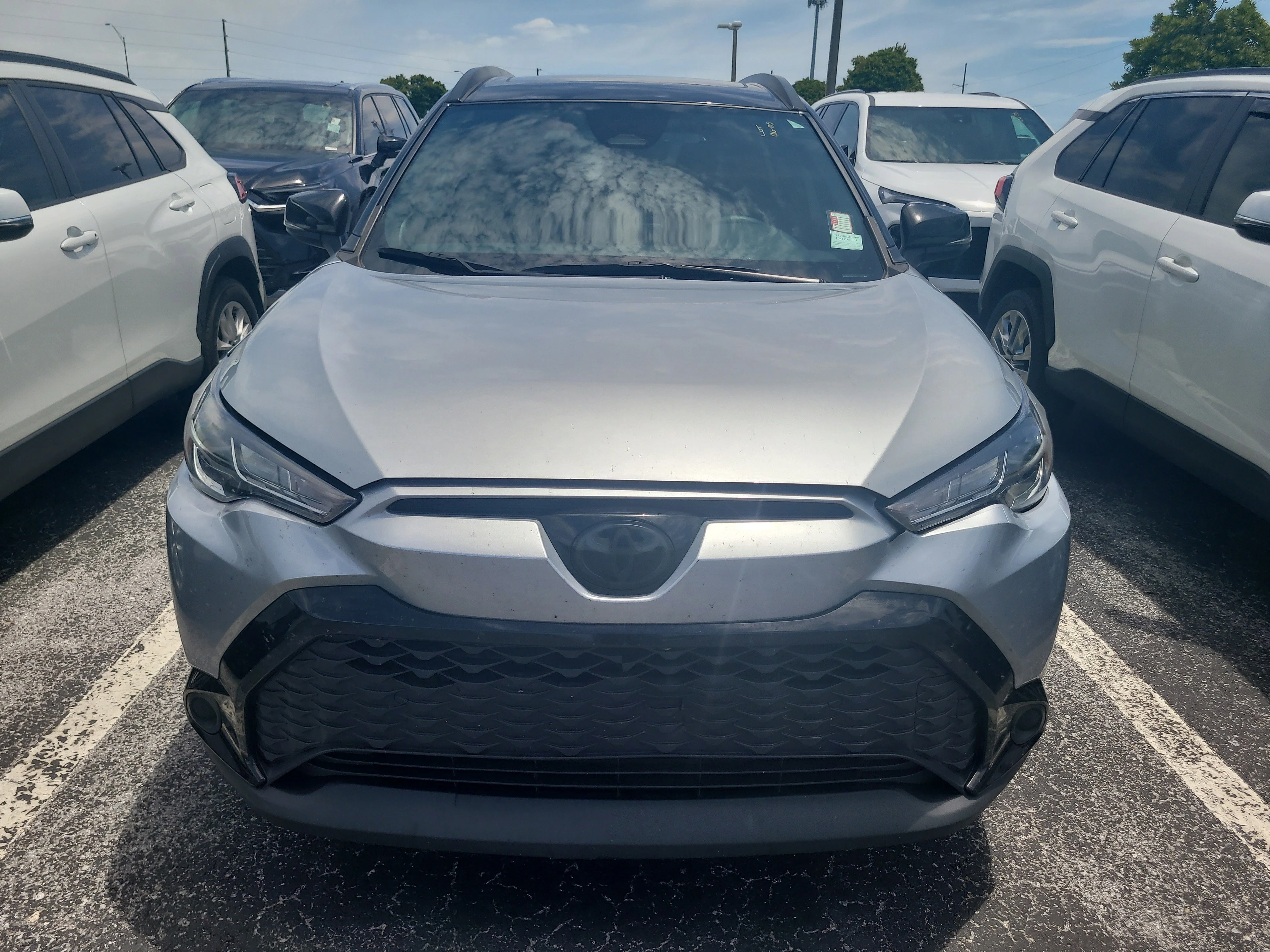 Used 2024 Jet Black Toyota Hybrid SE image 2
