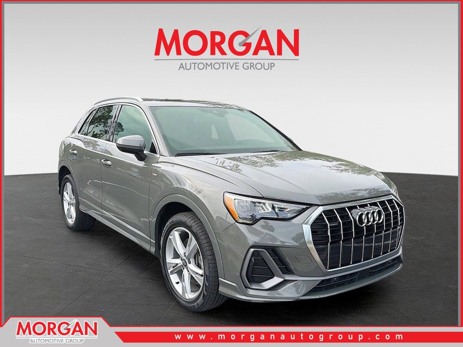 Gray 2020 Audi Q3 quattro Premium S Line 45 TFSI SUV / Crossover All-Wheel Drive