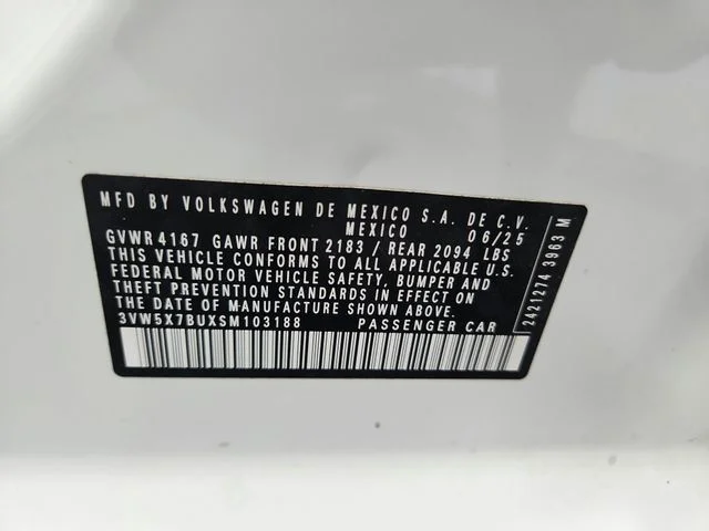 Used 2025 White Volkswagen 1.5T S image 24