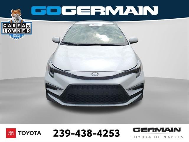 Certified Used 2023 PLATINUM WHITE PEARL MC. Toyota  image 2
