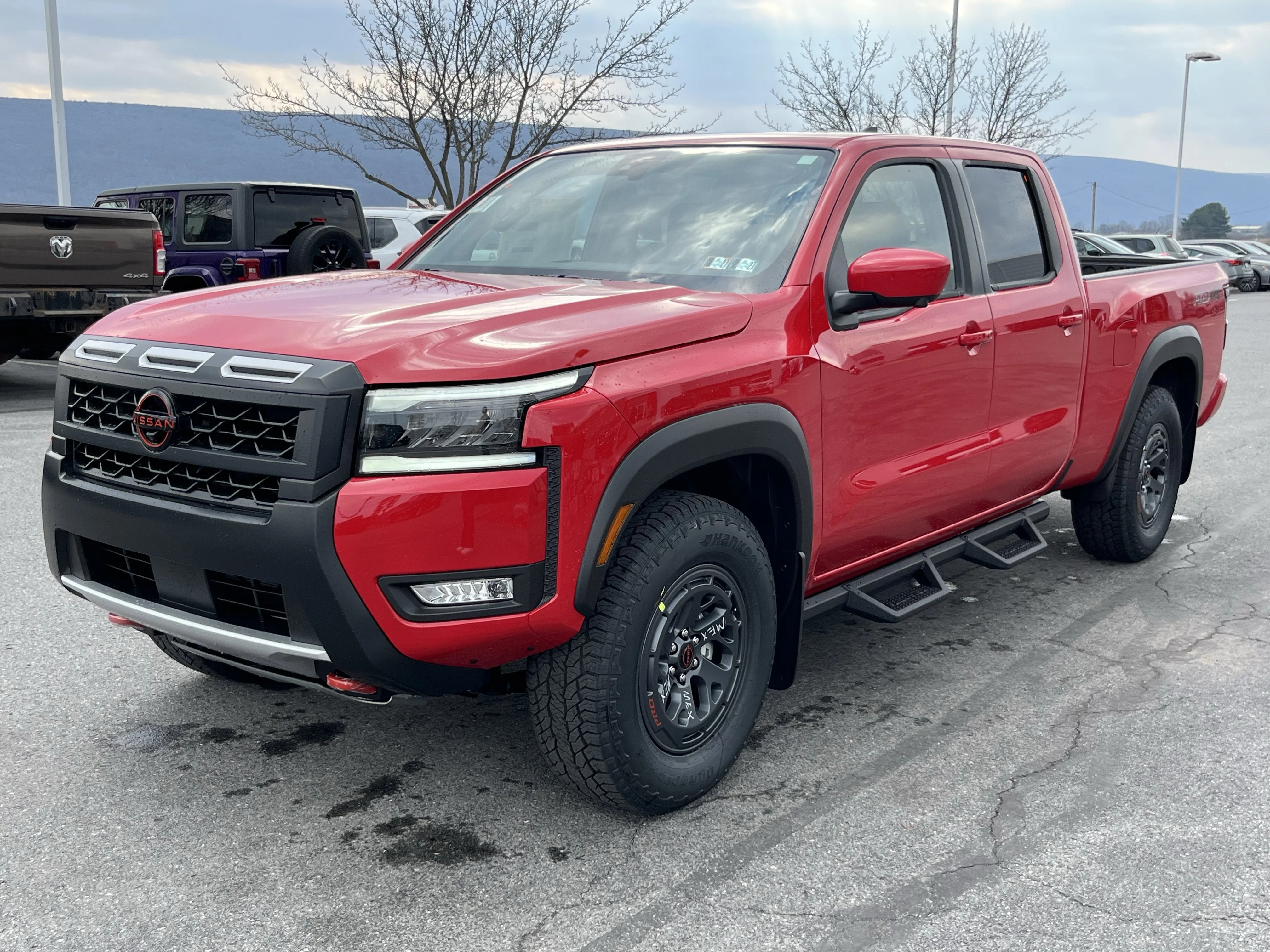 New 2026 Red Alert Nissan Crew Cab PRO-4X® Long Bed image 8