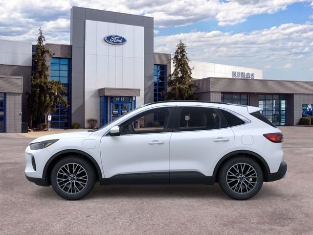 New 2024 Star White Metallic Tri-coat Ford Plug-in Hybrid image 3