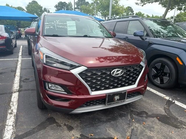 Used 2020 Gemstone Red Hyundai Sport image 2