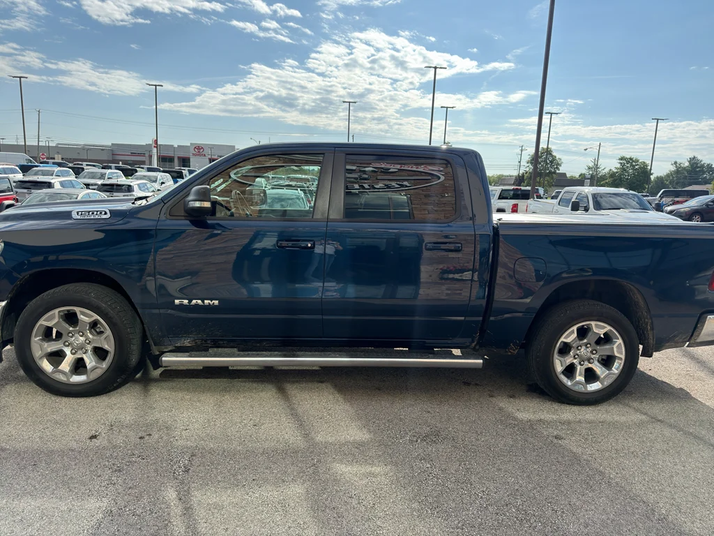Used 2021 Patriot Blue Pearlcoat Ram Big Horn image 2