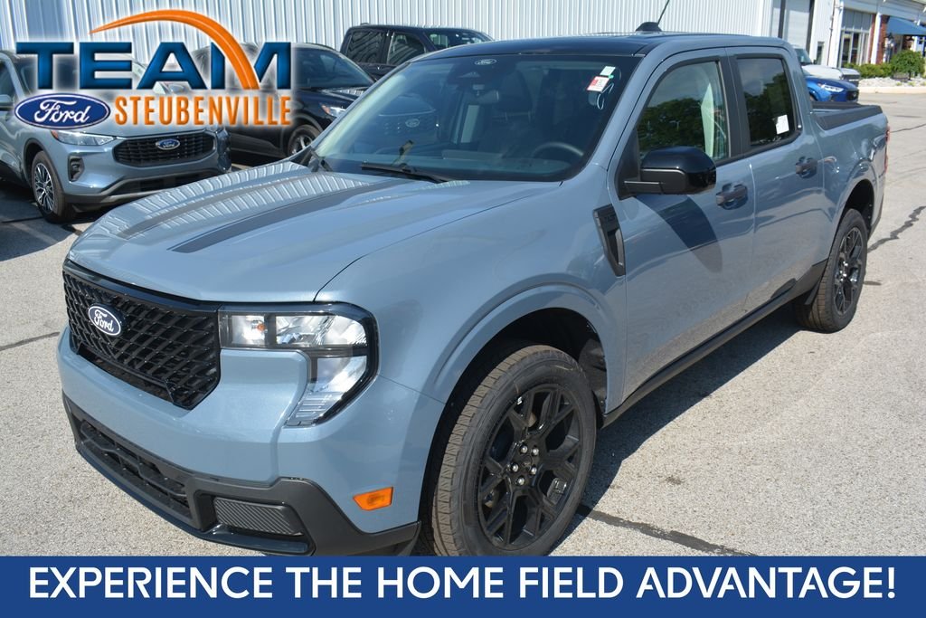 New 2026 Azure Gray Metallic Tri-Coat Ford XLT image 1