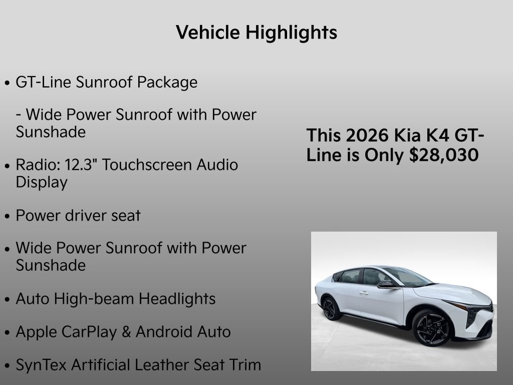 New 2026 Snow White Pearl Kia GT-Line image 32