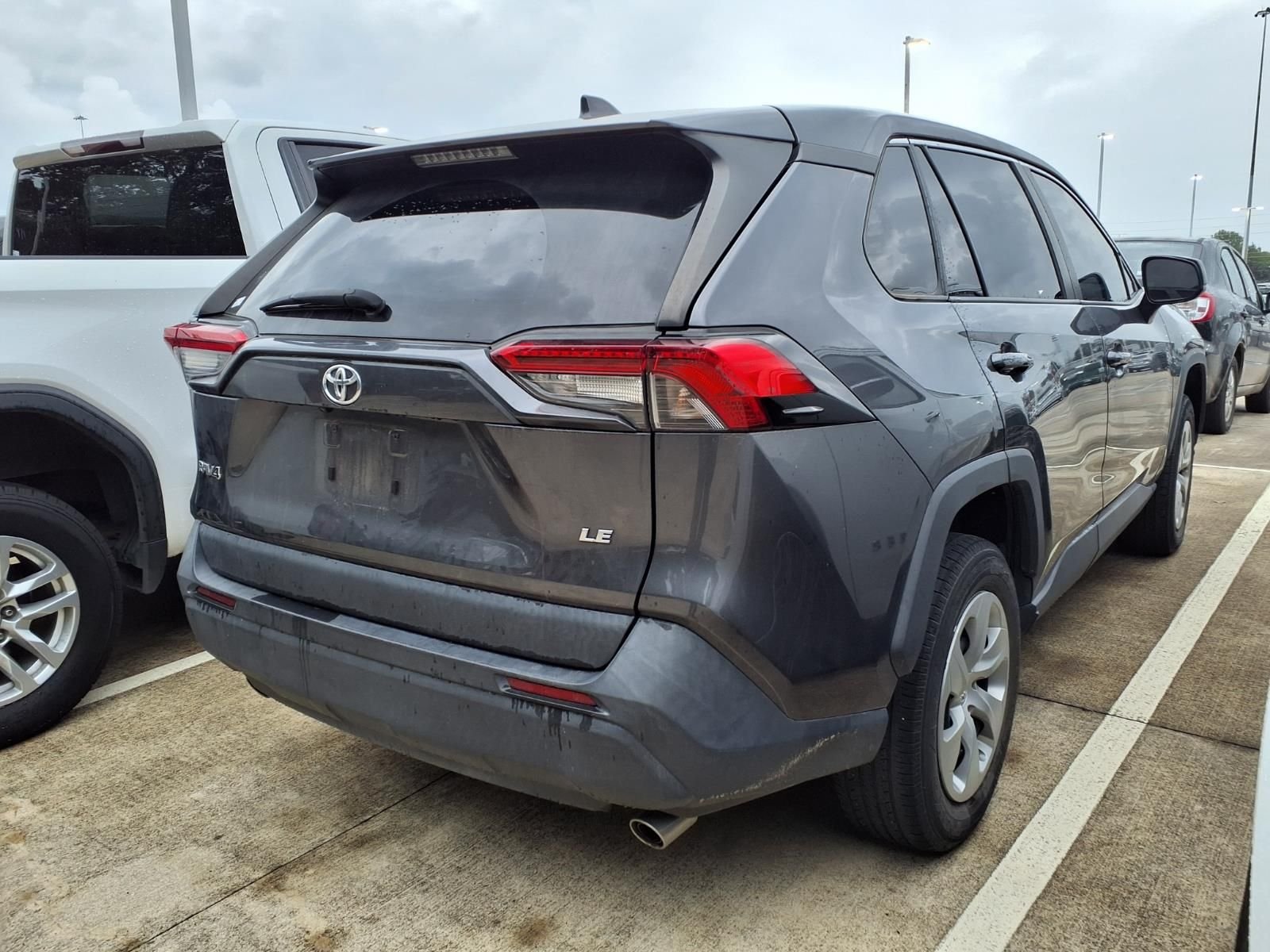 Used 2023 Magnetic Gray Metallic Toyota LE image 6
