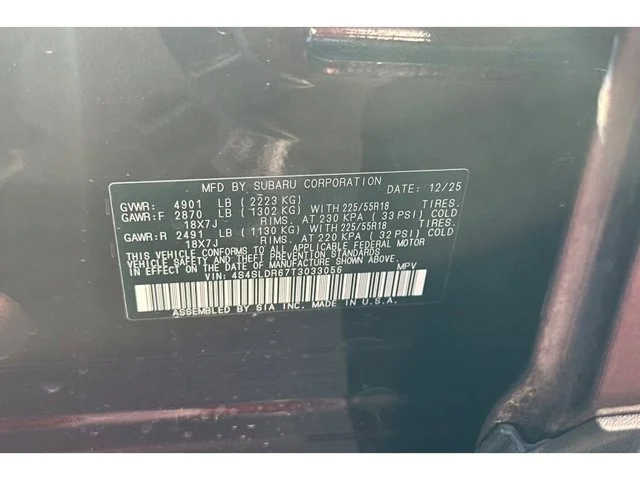 New 2026 DARK MAHOGANY PEARL Subaru Limited image 52