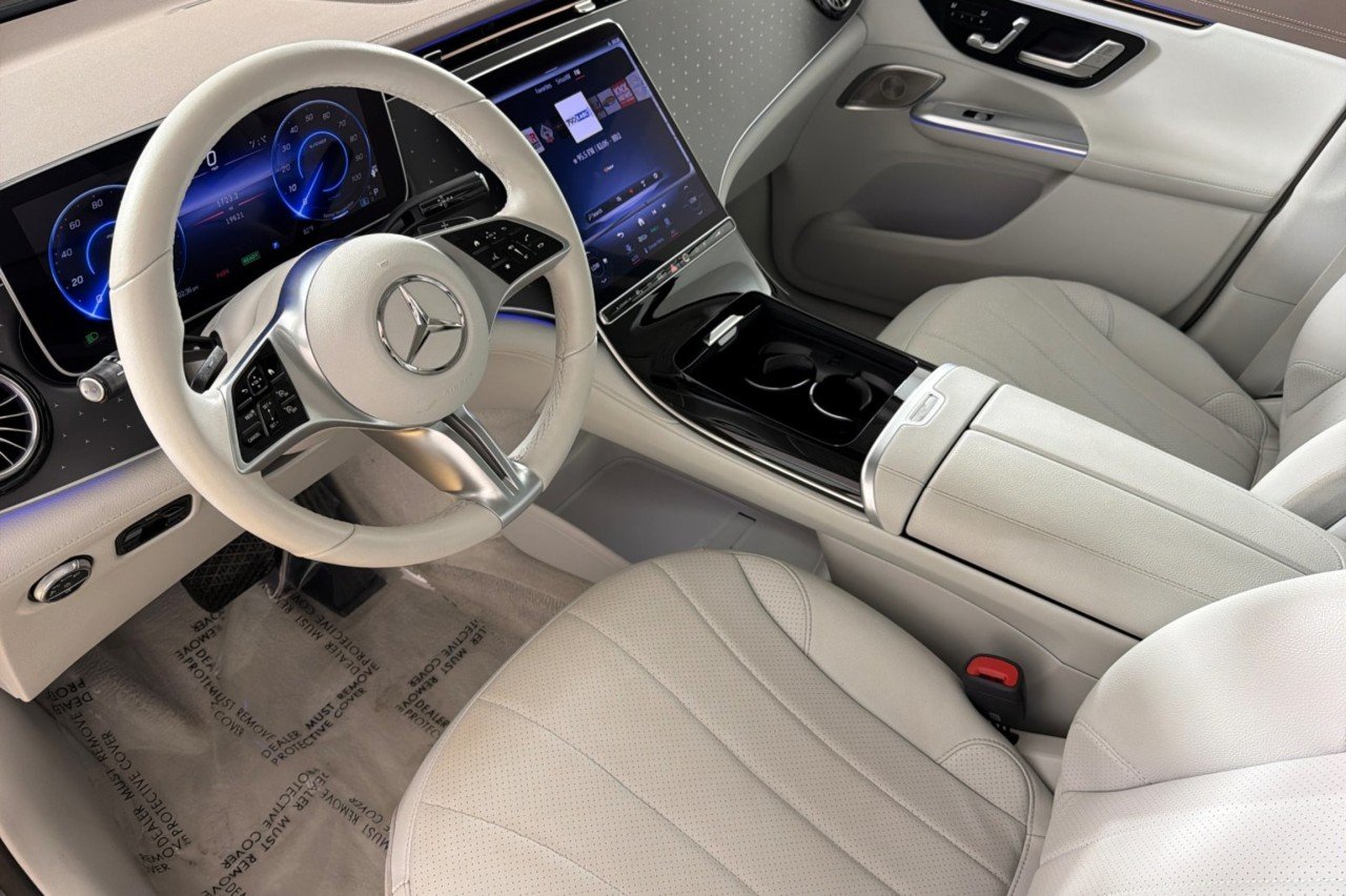 Certified Used 2023 Emerald Green Metallic Mercedes-Benz EQE 350 image 9