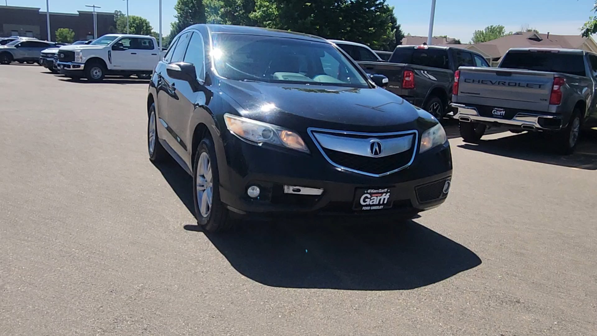 Used 2014 Crystal Black Pearl Acura Tech Pkg image 8