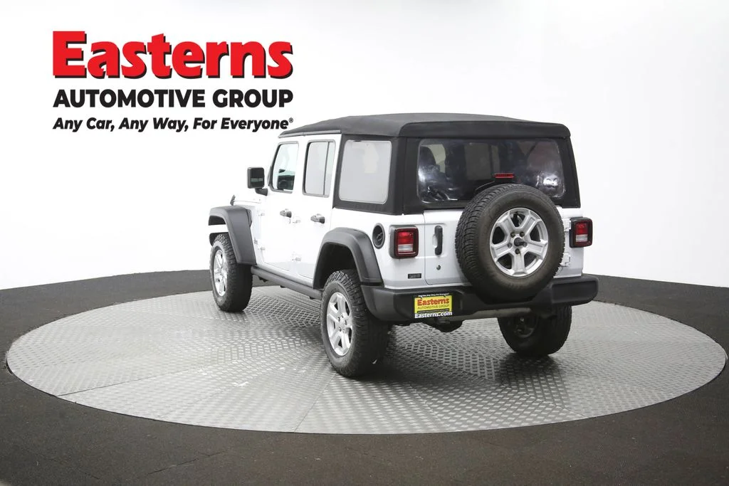 Used 2018 White Jeep Unlimited Sport S image 64