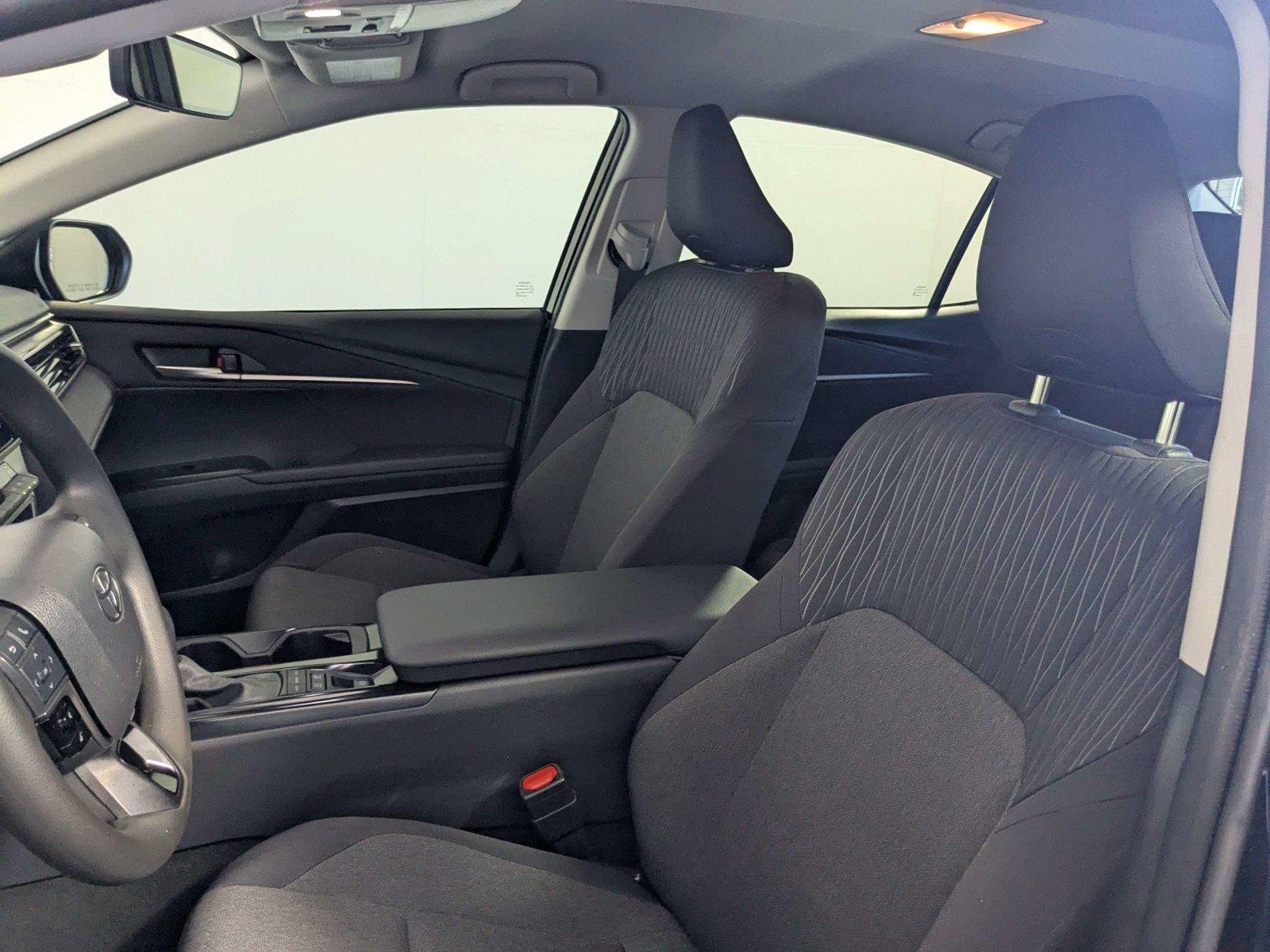Used 2025 Midnight Black Metallic Toyota LE image 12