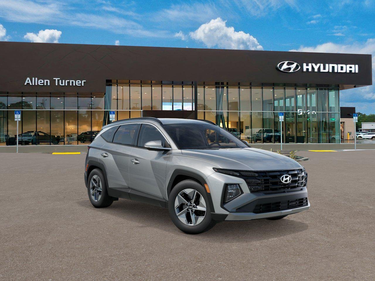 New 2026 Shimmering Silver Hyundai SEL FWD image 2