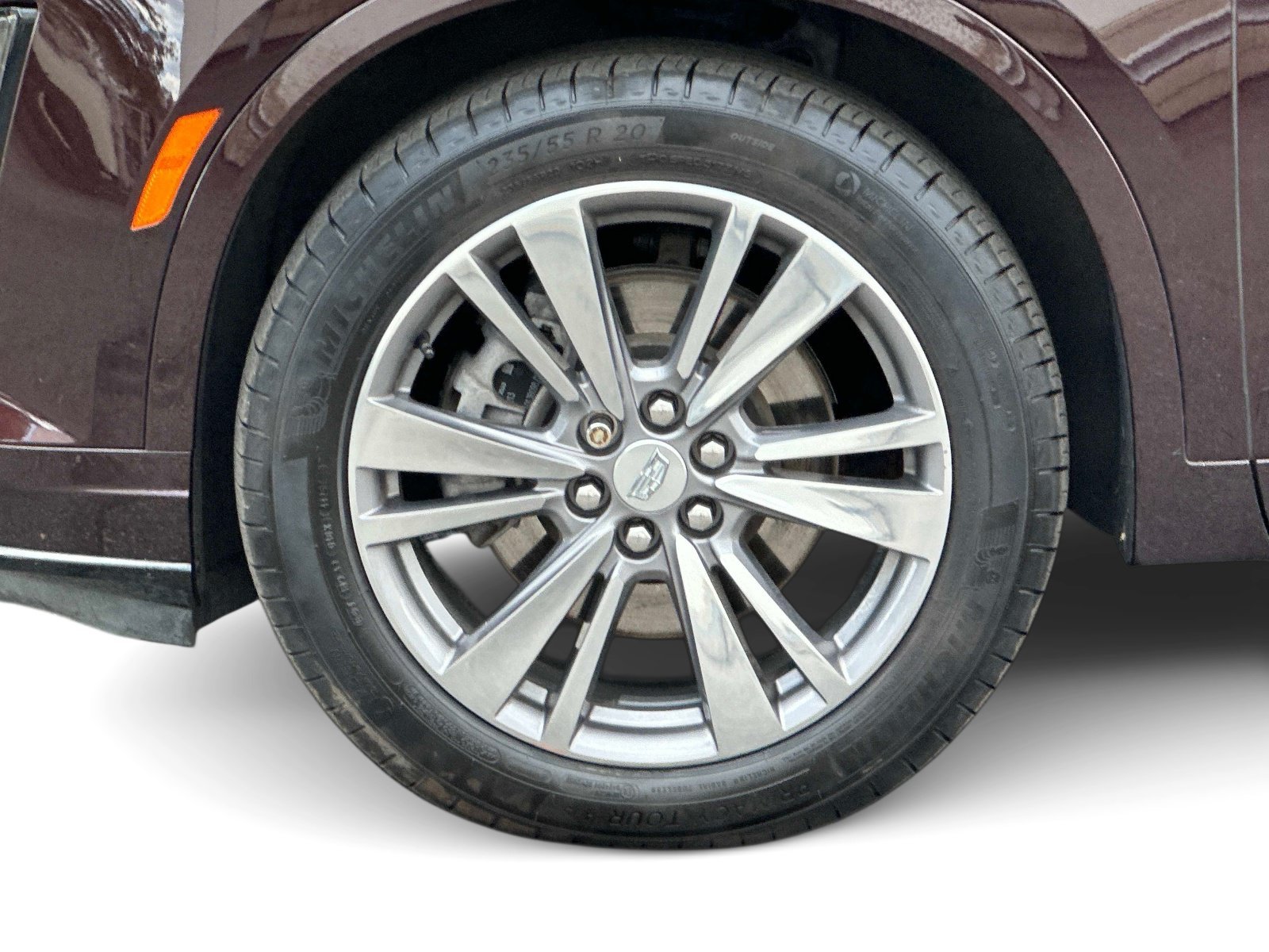 Used 2021 Garnet Metallic Cadillac Premium Luxury image 8