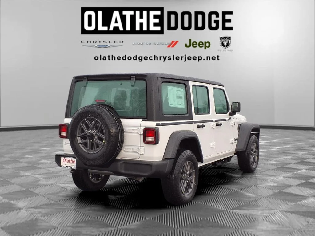 New 2026 Bright White Clear-Coat Exterior Paint Jeep Sport image 26