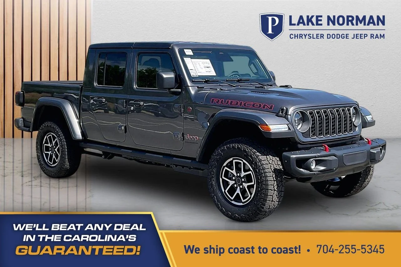 New 2026 Granite Crystal Metallic Clear-Coat Exterior Paint Jeep Rubicon X image 1