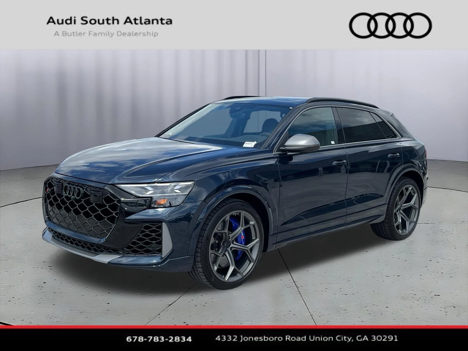 New 2026 Waitomo Blue Metallic Audi performance image 1